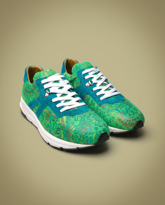 Sneakers cachemire vert